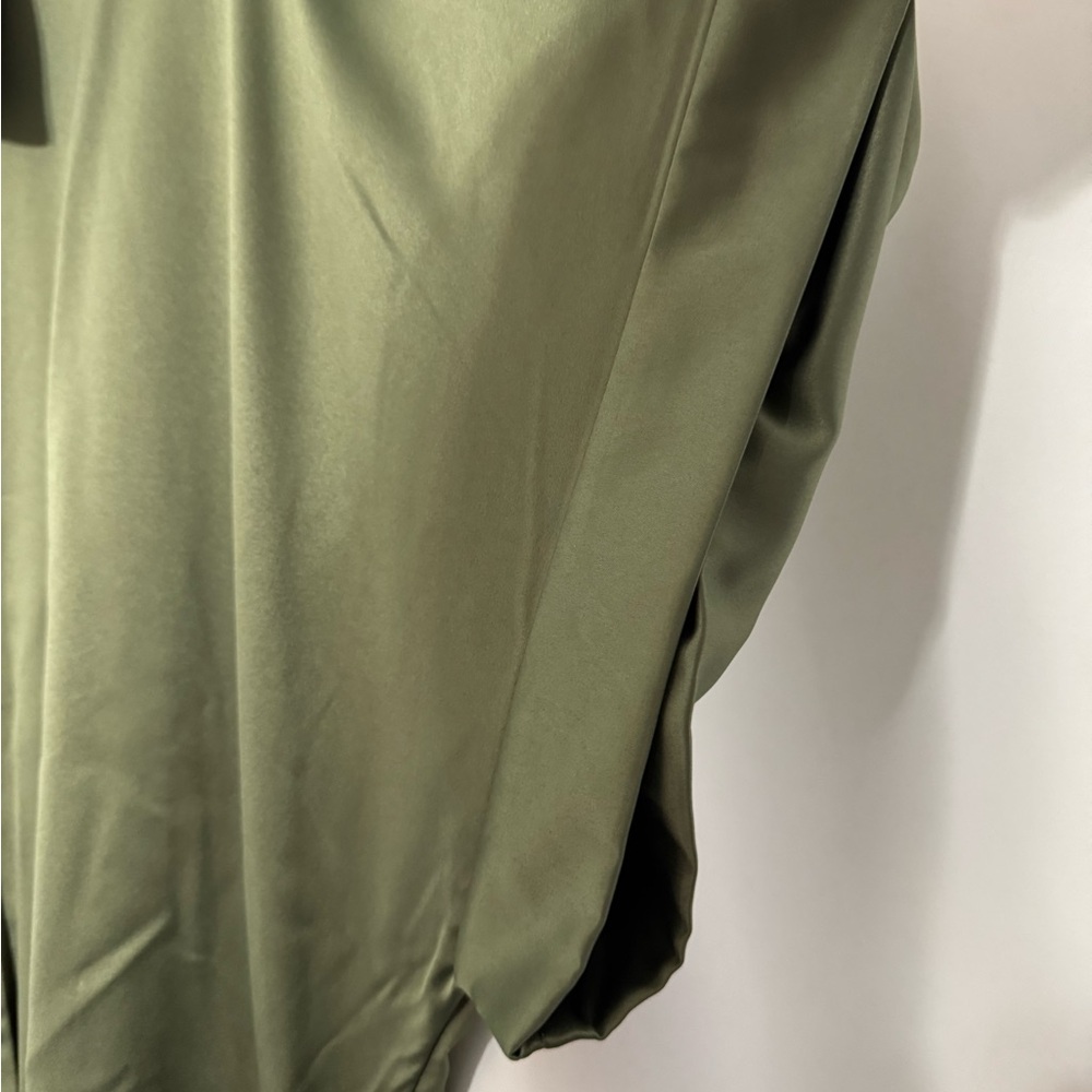 French Connection Sage Green Midi Dress - Picture 4 of 8